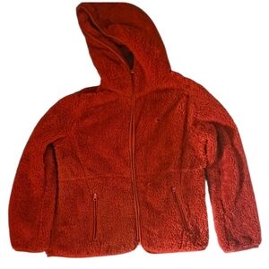 TOMMY HILFIGER Sherpa Jacket Red Size  L
